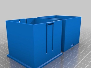 square box Spiele kundengebundene 3d print model - Mito3D