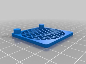wanhao i3 honeycomb fan shroud 40 mm 3d printing 3d print model - Mito3D