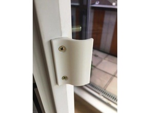 balcony door handle household 3d print model - Mito3D