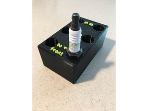 v6 spark plug holder v20 automotive buick protector 3d print model - Mito3D