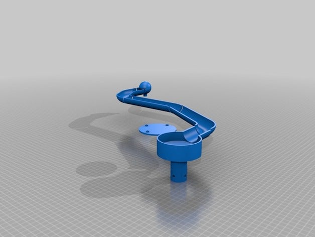 vivarium water feature pets dart frogs openscad poison scad stream fountain 3D print model - Mito3D