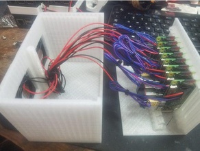 raspberry pi zero rack montagens ventilador a impressão 3d 3d print model - Mito3D
