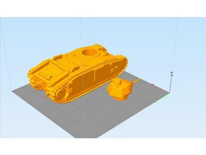 pz kpfw b2 740 f vehicles tank ww2 wwii 3d print model - Mito3D