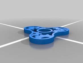 animierte ZAHNRAD-fidget-spinner Spielzeug & Spiele fidget hand spinner zappeln optische illusion - 3d print model - Mito3D