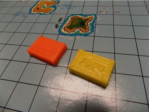 cajón de alimentos abandonar el barco se hunde titanic juego mesa juegos abandono la nave boardgame caja 3d print model - Mito3D