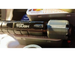 hypertough task 250l flashlight torch mouthgrip end replacement parts 3d print model - Mito3D