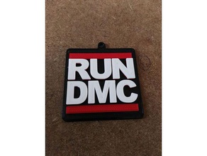 run dmc keychain keychains dagoma dagomaniack discoeasy 200 evolution3d resi3d 3d print model - Mito3D
