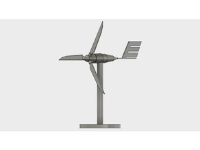 turbina eólica A impressão 3d rolamento do vento 3d print model - Mito3D