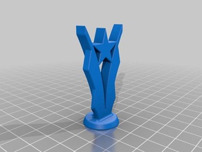 yıldız kupa 3d baskı d vid david3122005 feh r başlayın 3d print model - Mito3D