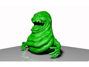 ghostbusters - slimer large scale 3d print model - Mito3D