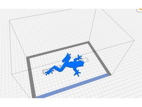 da Frosch 2d-Kunst basic Frösche Schatten silhouette einfach Laubfrosch 3d print model - Mito3D