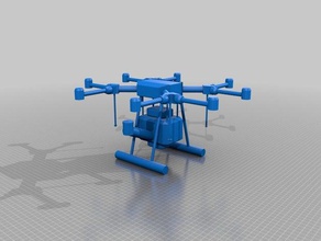 dron - agras mg 1 3d printing 3d print model - Mito3D
