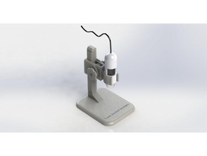 usb microscope stand porte-outils & boîtes 3d print model - Mito3D