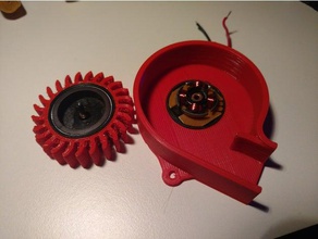 ventilatore radiale Stampante 3d parti 3d print model - Mito3D