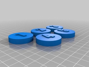 elevator buttons buildings & structures 3d print model - Mito3D