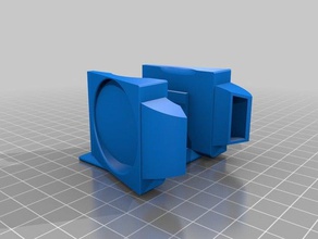 3-fan cooling e3d hotend 3d printer extruders 3d print model - Mito3D