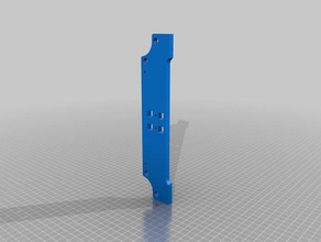 anet a8 front plate 3d printer parts aneta8 design 3d print model - Mito3D