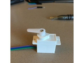servo potentiometer control servopot robotics 3d print model - Mito3D