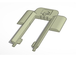 mavick pro transporter clamp parts 3d print model - Mito3D