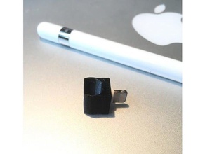 apple pencil holder tablet ipad pro 3d print model - Mito3D
