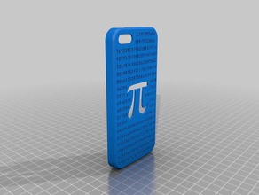 piphone 5s case gadgets 314 31415926535 cool fun iphone 5 number numbers phone pi smartphone 3d print model - Mito3D
