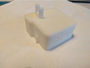 cr-10 extruder dust cover filament cable guide remix 3d printer accessories 3d print model - Mito3D