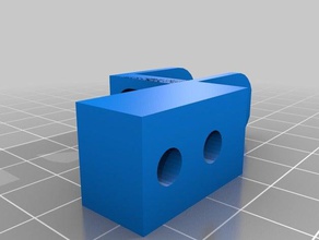 shapeoko arraste cadeia de montagens 10x10mm partes 3d print model - Mito3D