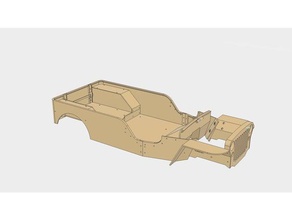 ossum uzun dingil jeep r c araçlar 3d print model - Mito3D