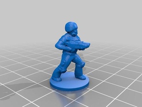 1 72 ölçekli sömürge askerleri 3d baskı 3d print model - Mito3D
