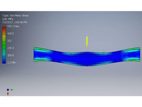 i-beam v2 engineering art beam 3d print model - Mito3D