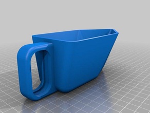 bird feeding cup version 2 tool holders & boxes customized 3d print model - Mito3D