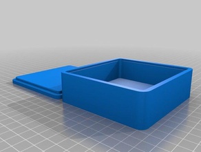 akku caixa de dicker recipientes personalizado 3d print model - Mito3D