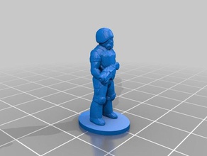 1 72 colonial trooper 2 La impresión en 3d 3d print model - Mito3D