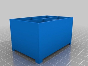 my customized bins stanley's removable compartment professional organizer organization 3d print model - Mito3D