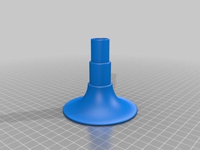 rotary pipette marker pen stand biology openscad stationery 3d print model - Mito3D