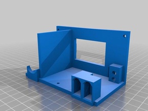 remote power box 3d printer accessories supply switch mount tevo tarantula upgrade 3d print model - Mito3D
