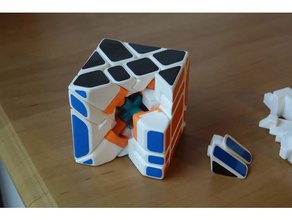 rcp trapèze bord xs puzzles lulzbot de puzzle rubik' rubiks twisty 3d print model - Mito3D