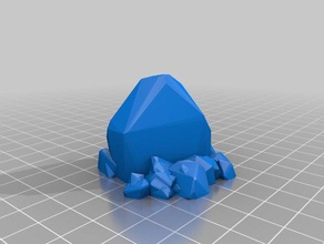 my customized rock formation generator art 3d print model - Mito3D