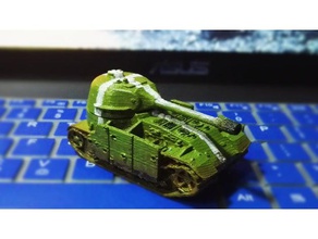vk7201 vehicles tank model world tanks 3d print model - Mito3D
