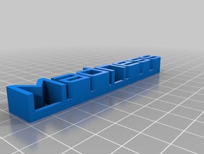 loucura nome do tag esculturas personalizado 3d print model - Mito3D