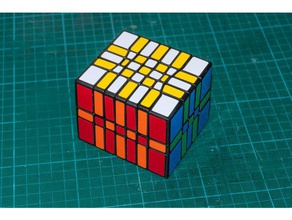 3x5x7 ultimate shape shifter stickers puzzles rubicks rubiks cube 3d print model - Mito3D