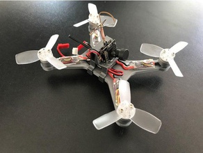 emax micro système d'alimentation 1104 - fpv quadcopter r c véhicules drone quadricoptère frame 3d print model - Mito3D