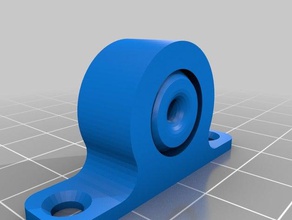 guide de filament avec rotule Imprimante 3d accessoires flexible 3d print model - Mito3D