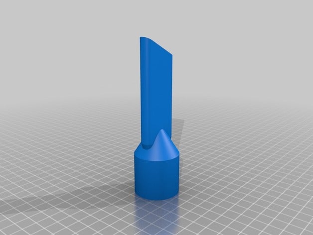 aufsatz schmal grob Haushalt versorgt kundengebundene 3D print model - Mito3D