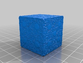 borg cube - dice customized 3d print model - Mito3D