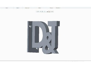 d&t Regal Unterstützung - Organisation design & Technologie Halterung 3d print model - Mito3D
