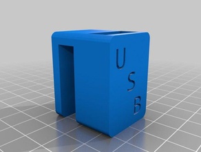 usb microsd dongle holder 3d printer accessories accessory anet a8 upgrade frame 3d print model - Mito3D
