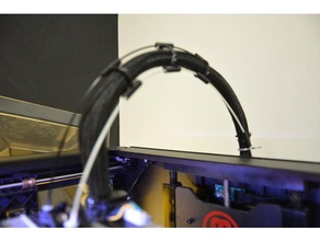 filament guide ring tube 3d printer accessories 3d print model - Mito3D