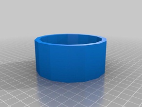 il mio personalizzato parametrico filtro olio chiave utensili a mano su misura 3d print model - Mito3D