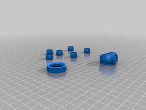 rings set 1 3d print model - Mito3D